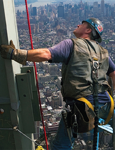 Insuring the safety of those building the World Trade Center towers ranked high in the minds of the Silverstein Properties risk management team.