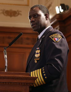 Calvin Williams, police chief, City of Cleveland