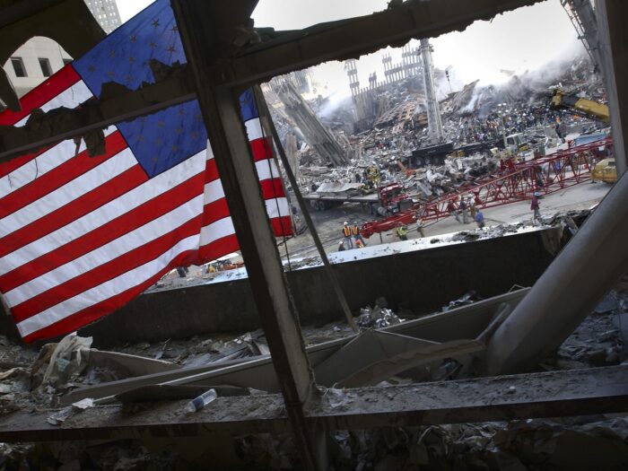 World Trade Center site after 9/11