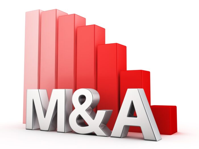 M&A deals down