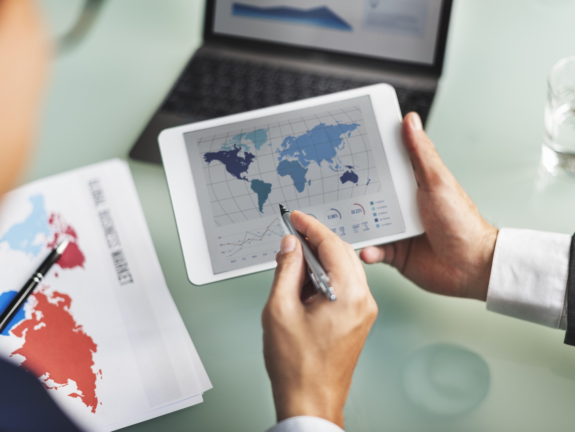 Global Strategy Planning Concept