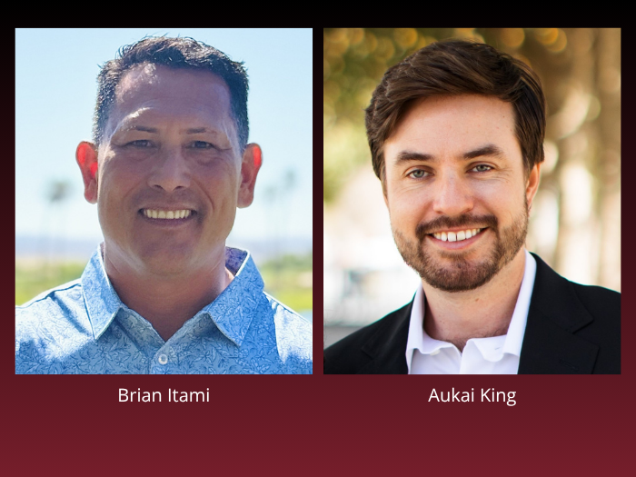 Brian Itami and Aukai King