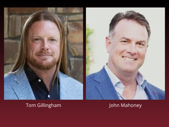 Tom Gillingham and John Mahoney