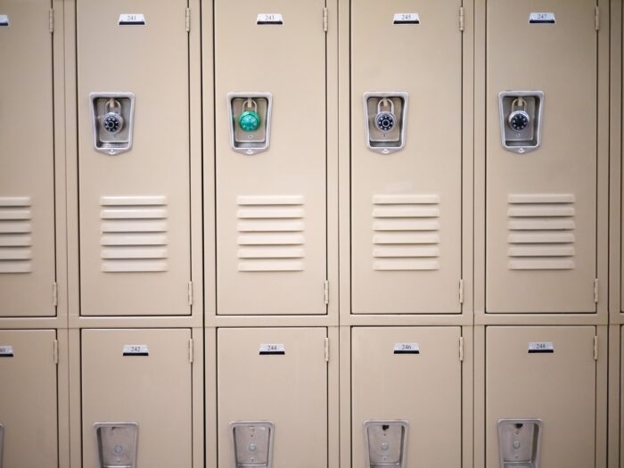 school lockers