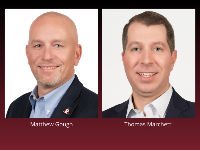 Matthew Gough and Thomas Marchetti