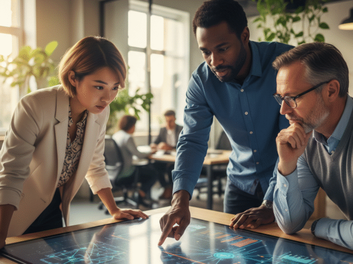 collaborative AI training concept