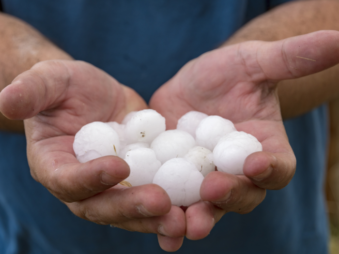 hailstones