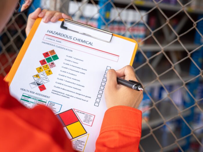 chemical hazard checklist