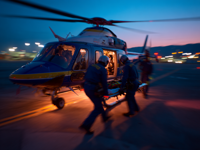 air ambulance concept