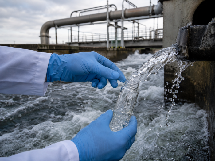 water sampling concept