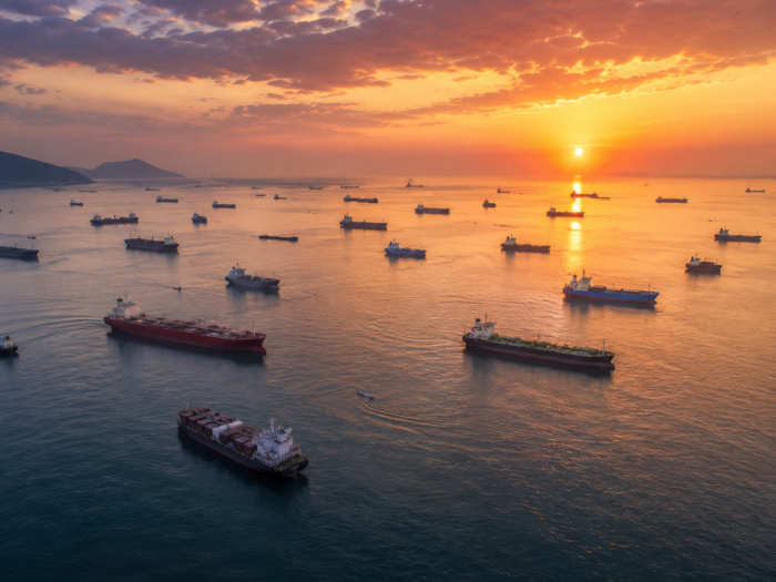 shipping blockade concept