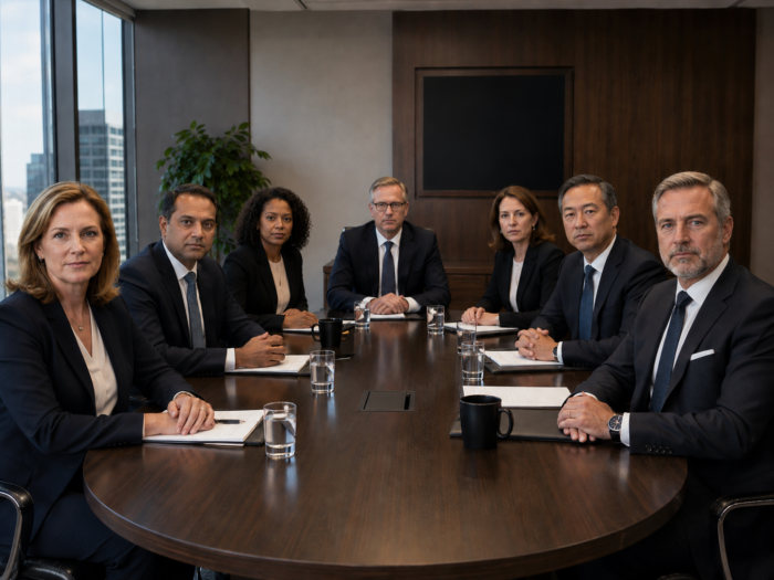 Boardroom concept