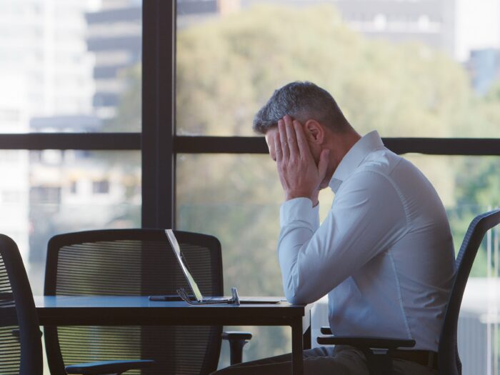 C-Suite Stress concept