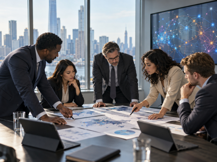 strategic risk planning concept